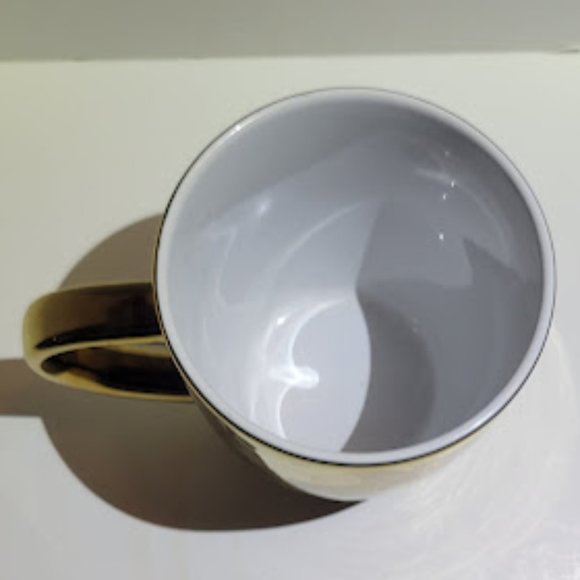 GOLD OVERSIZED COFFEE MUG "NURSE, BECAUSE BADASS LIFESAVER ISN'T OFFICL JOB TITL - Picture 3 of 5